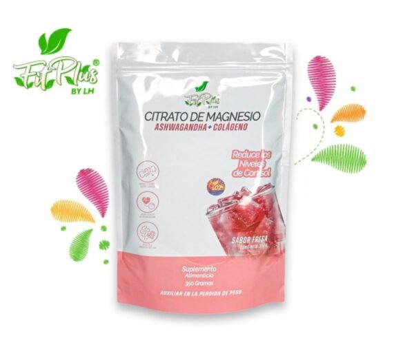 CITRATO DE MAGNESIO + ASHWAGHANDA + COLÁGENO